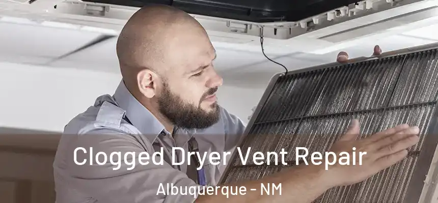 Clogged Dryer Vent Repair Albuquerque - NM
